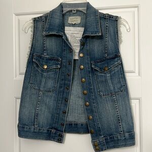 Denim vest